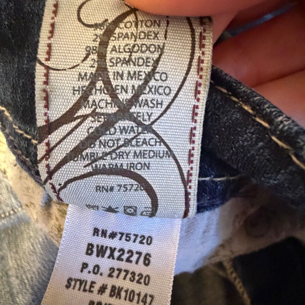 Size 29 BKE Britni women’s stretch capri jeans pants - Picture 6 of 7